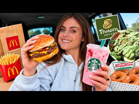 Letting The Person IN FRONT OF ME Decide WHAT I EAT for 24 Hours