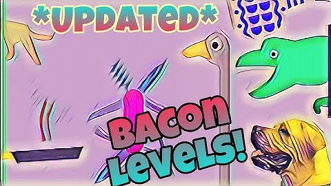 UPDATED.... AGAIN!! New Bacon Game Levels - Mmmmmm, Bacon - the Game Update 2