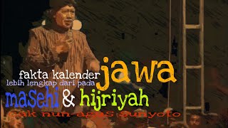 Fakta Kalender Jawa 'Agus Sunyoto & caknun'