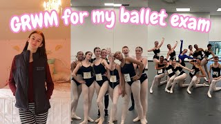 GET READY WITH ME for my BALLET EXAM🩰✨