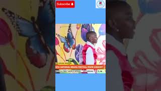 William Ruto &amp; Rachel Ruto crack up as a young comedian roasts Arsenal F.C  #shorts