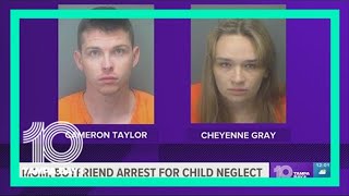Mom, boyfriend arrested after 2-year-old daughter found with broken bones, police say