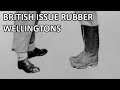 British Issue Rubber Wellingtons