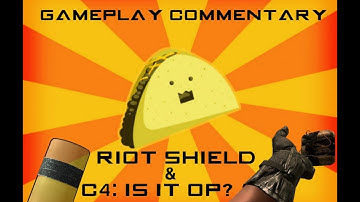 Riot Shield & C4: Is it OP? CoD: Ghosts Gameplay Commentary and NEWS! :)