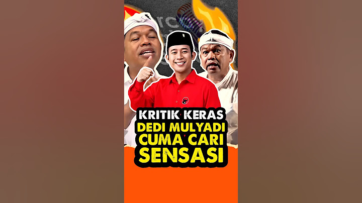 LAWAK!! DENNY CAGUR KRITIK KEBIJAKAN DEDI MULYADI #dedimulyadi #kangdedimulyadi #kdm