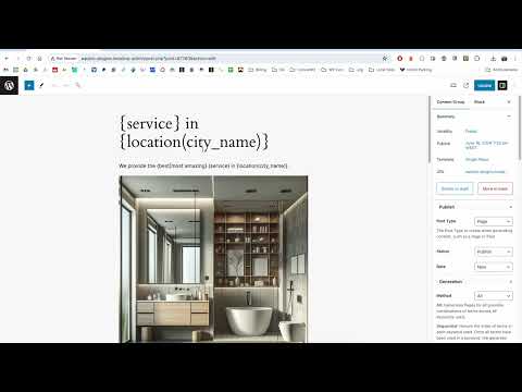 WordPress Page Generator Pro: Using Dynamic Elements in Custom Fields