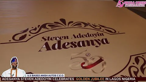 SEE THE GOLDEN JUBILEE 50TH BIRTHDAY OF U.S BASED ANISH AUTO DEALER,OMOBA ADESANYA ADEDOYIN STEVEN