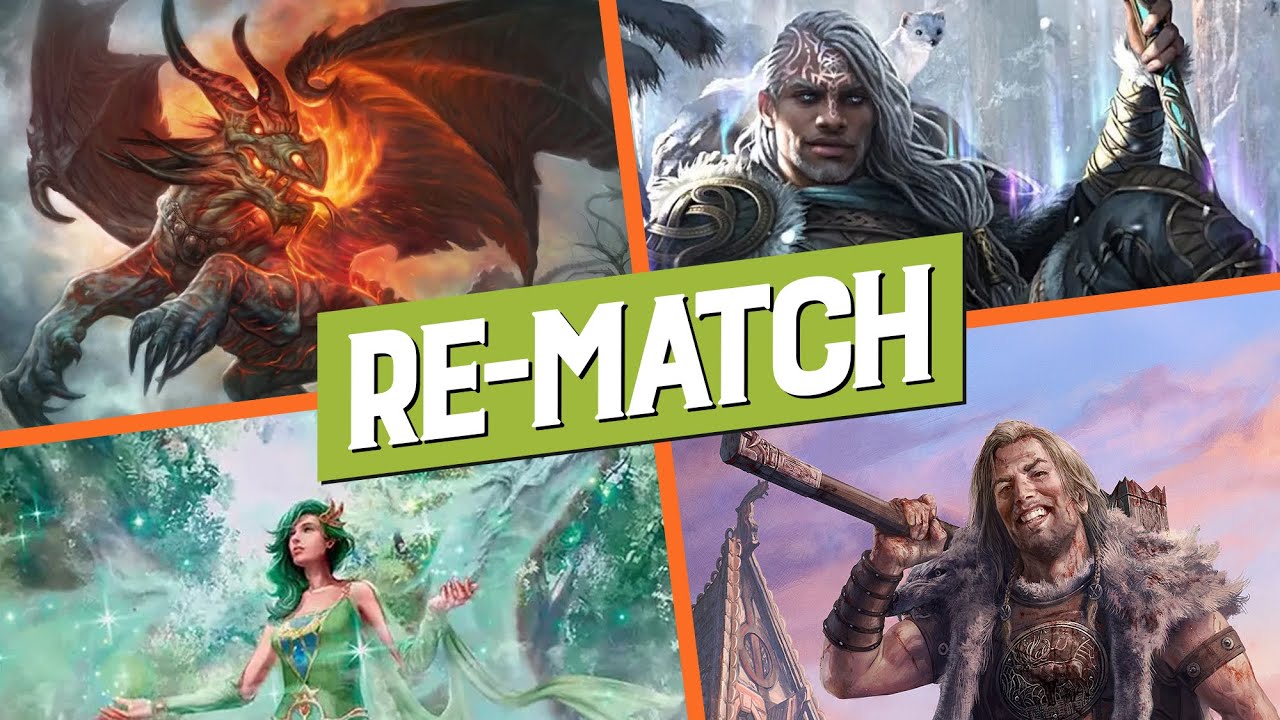 RE-MATCH! Piru, Jorn, Wulfgar, Rydia | Commander Gameplay thumbnail