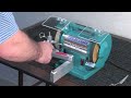 Sharpening on the Ookami Gold® Scissors Sharpening System