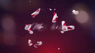 Christmas Candy Cane | After Effects template