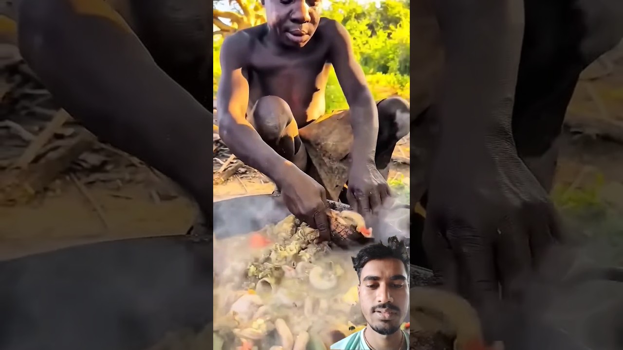 Today Lunch,😋‼️traditional Meal 😋😲 very delicious food, Enjoying#culture #africa #wildlife #shorts