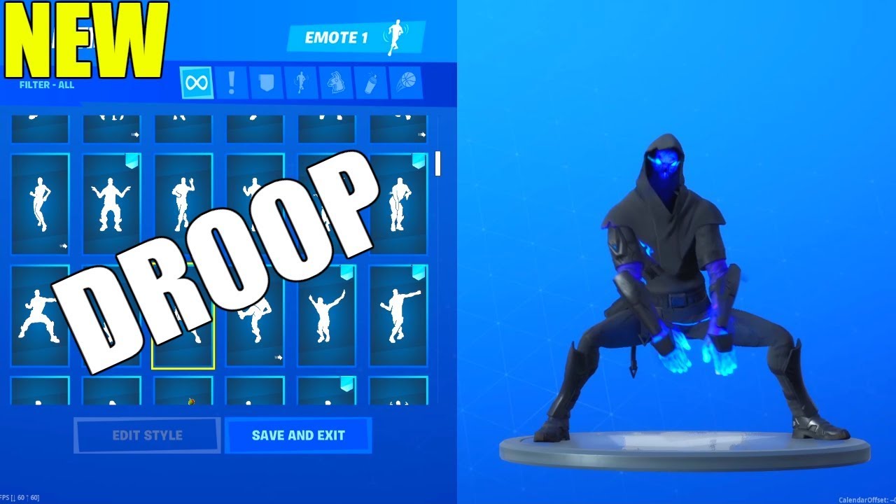 Fortnite Droop Emote 1 Hour Youtube - 100khit the woah new emotes roblox