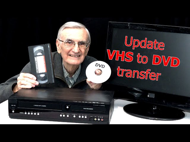 VHS TO DVD Recorder Converter 2-in-1 + Convert your VHS tapes to DVD