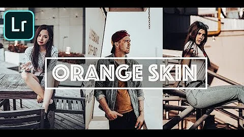 Lightroom ORANGE SKIN tones like Samkolder & Johnnyedlind | Mobile preset DNG