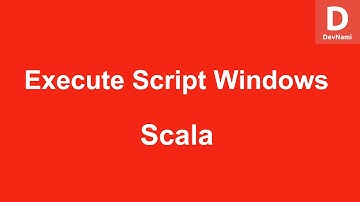 Execute Scala Script on Windows Command Prompt