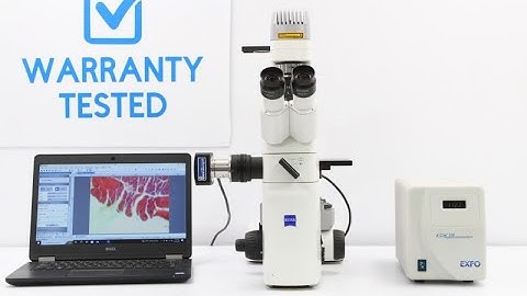 Zeiss Axio Vert.A1 Inverted Fluorescence LED Phase Contrast Microscope [BOSTONIND] 47289