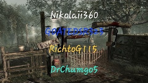 Black Ops Zombies with Randoms #16 - Shi no numa Gameplay No Commentary!