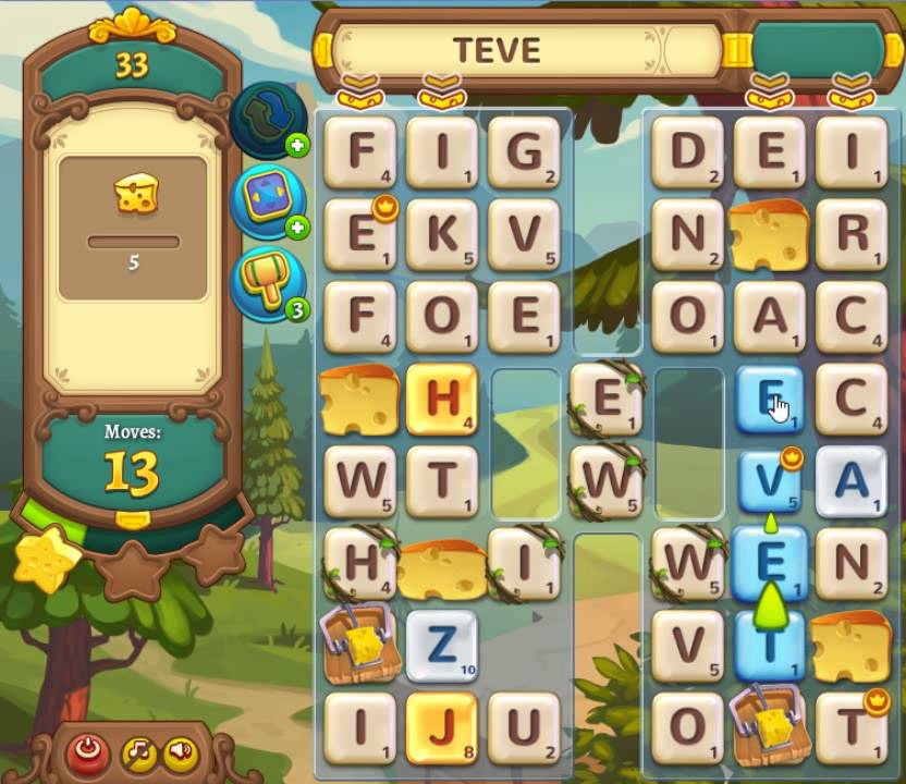 AlphaBetty Saga level 33 ENGLISH with mystery mouse 😈