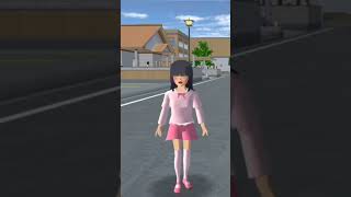 mio berubah jadi monsteerr hijau sakura school simulator ding dong part 03#shorts