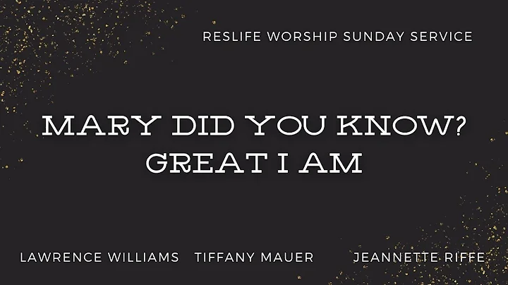 Mary Did You Know Medley Great I Am | Live feat. Laurence Williams, Tiffany Mauer & Jeannette Riffe