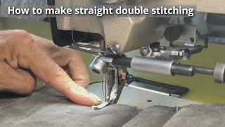 How To Make A Straight Double Sching-Automotive Upholstery