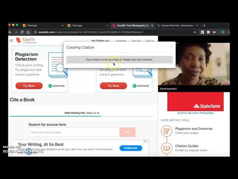 How to Cite Sources Using Easybib.com