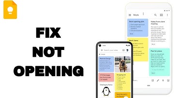 How To Fix And Solve Not Opening On Google Keep - Notes And Lists App | Final Solution
