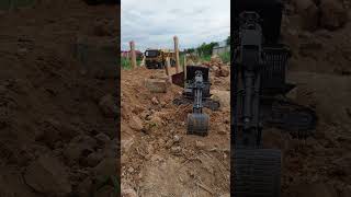 The Ultimate RC Construction Challenge#shorts #RCExcavator #RCConstruction #HeavyEquipment #RCTruck