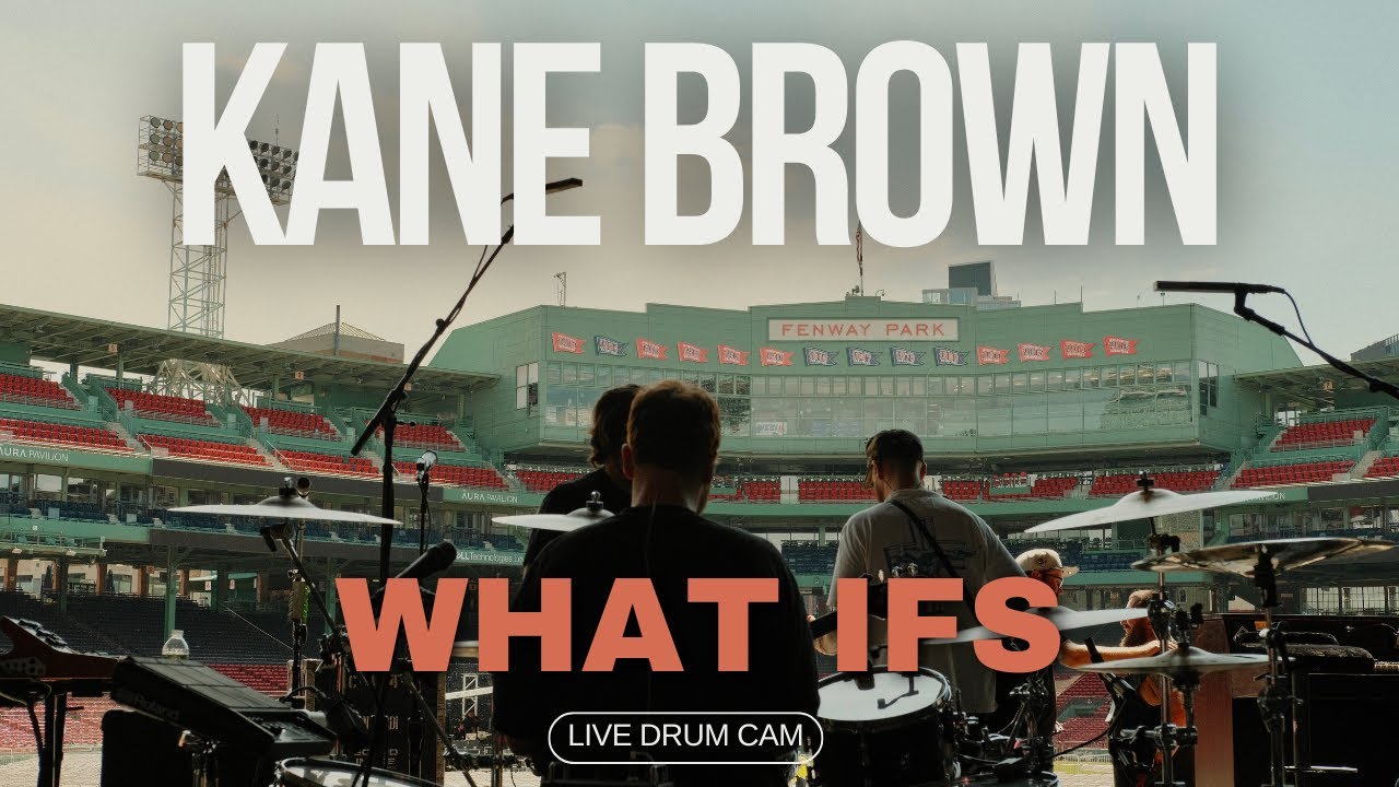Kane Brown - What Ifs | Drum Cam Live From Fenway
