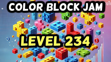 COLOR BLOCK JAM LEVEL 234 Guide How to Complete Walkthrough