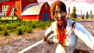 Day Four Survival New Alpha 21 Update | 7 Days To Die Gameplay | Part 4