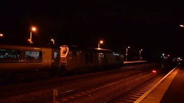 Chiltern Railways Class 67-010 Departing Leamington Spa