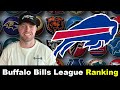 How do the buffalo bills compare to the rest of the nfl  post nfl draft