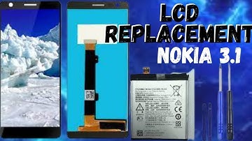 Nokia 3.1 ( ta-1063) Lcd Replacement | Teardown / Disassembly