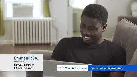 High-quality, affordable education on Coursera—flexible, job-relevant, and 100% online