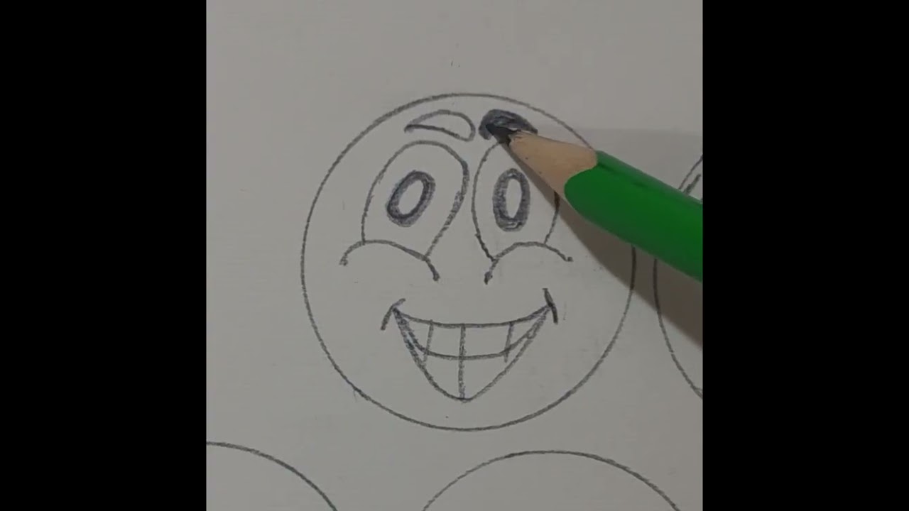 How to draw emoji step by step 