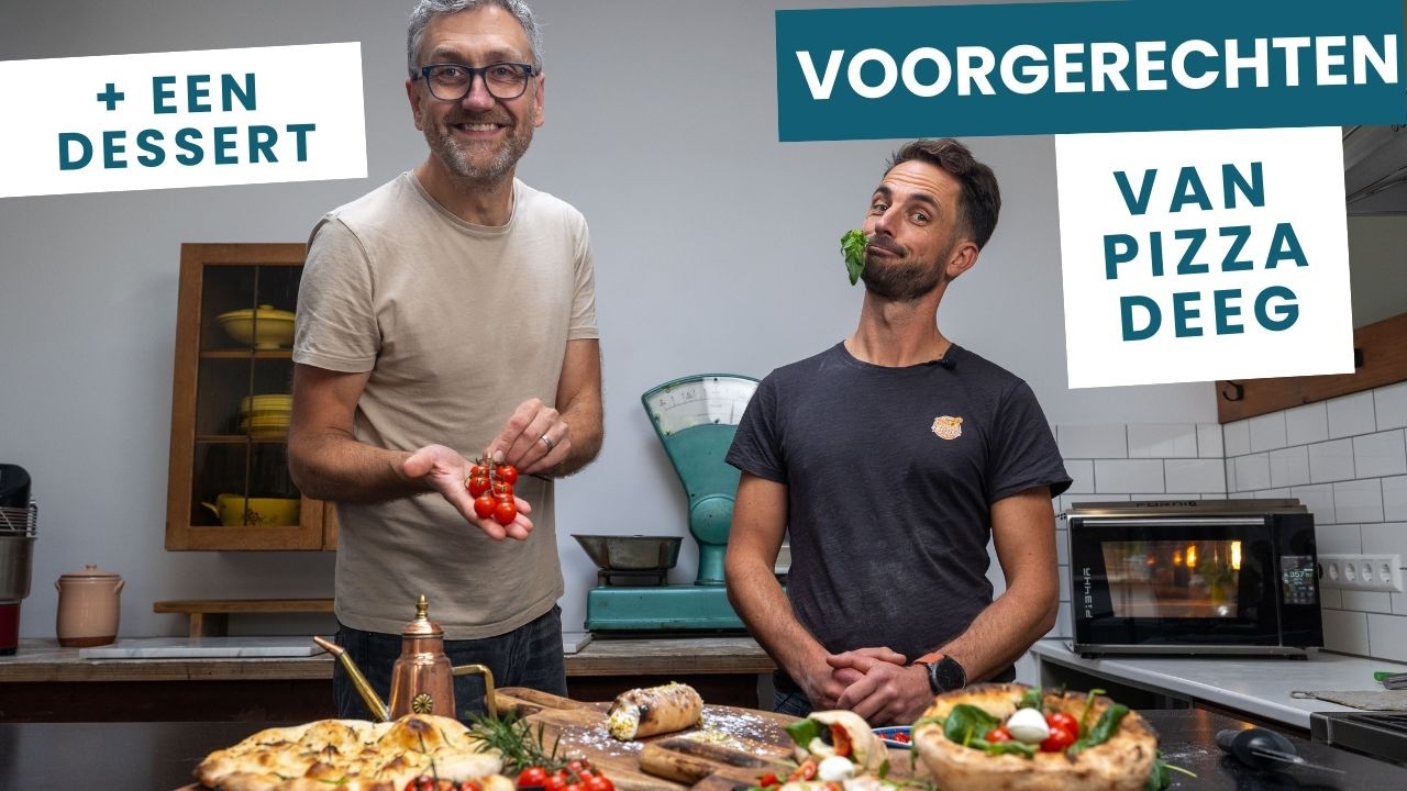 🥙 Voorgerechten van Pizzadeeg + een toetje - Inspiratie voor jouw diner