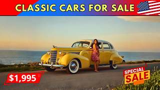 11 CHEAP AMERICAN CLASSIC CAR FOR SALE TODAY