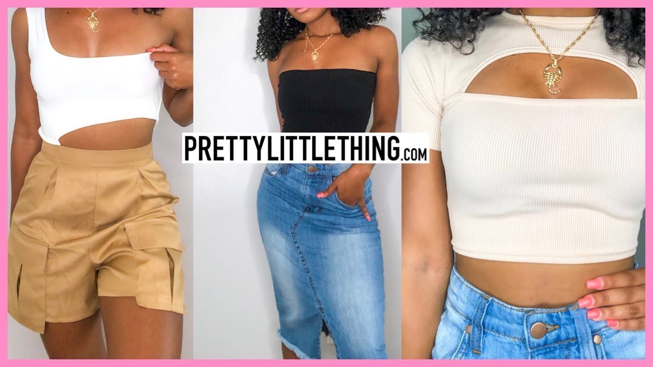 $300 Back To School PrettyLittleThing Try On Haul | College Edition