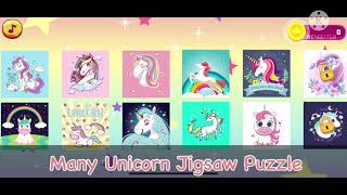 Kawaii Unicorn : Jigsaw Puzzle Games for Girl screenshot 5