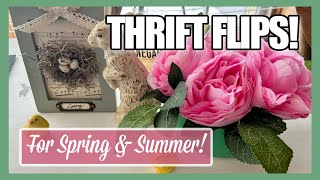 LET&#39;S UPCYCLE!! DIY HOME DECOR FROM THRIFT Haul Finds!! Spring &amp; Summer Budget Decor!