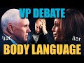Body Language Analyst REVEALS Vice Presidential Deceitful Body Language | Faces Episode 20