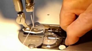 Threading and Winding a Bobbin on a SINGER TOUCH and SEW Model 600E