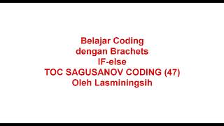 Brackets If 1 TOC SAGUSANOV CODING (47)