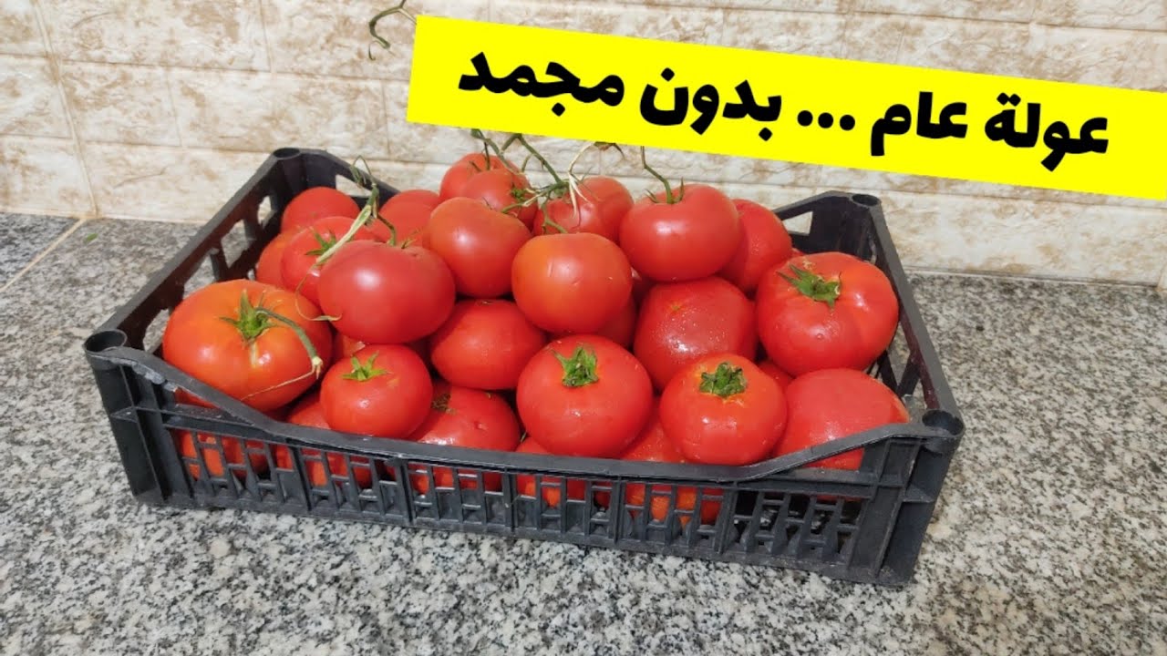 طريقة أمي للإحتفاظ بالطماطم لمدة سنة فأكثر بدون مجمد لكل الاستعمالات طريقة ناجحة و مضمونة 💯