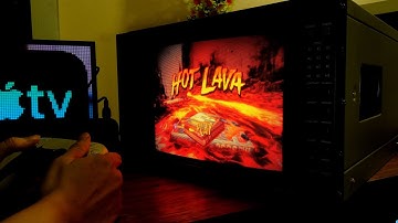 Gaming on CRT | Apple TV | Hot Lava | Sony BVM 14F5U CRT Monitor | 240p