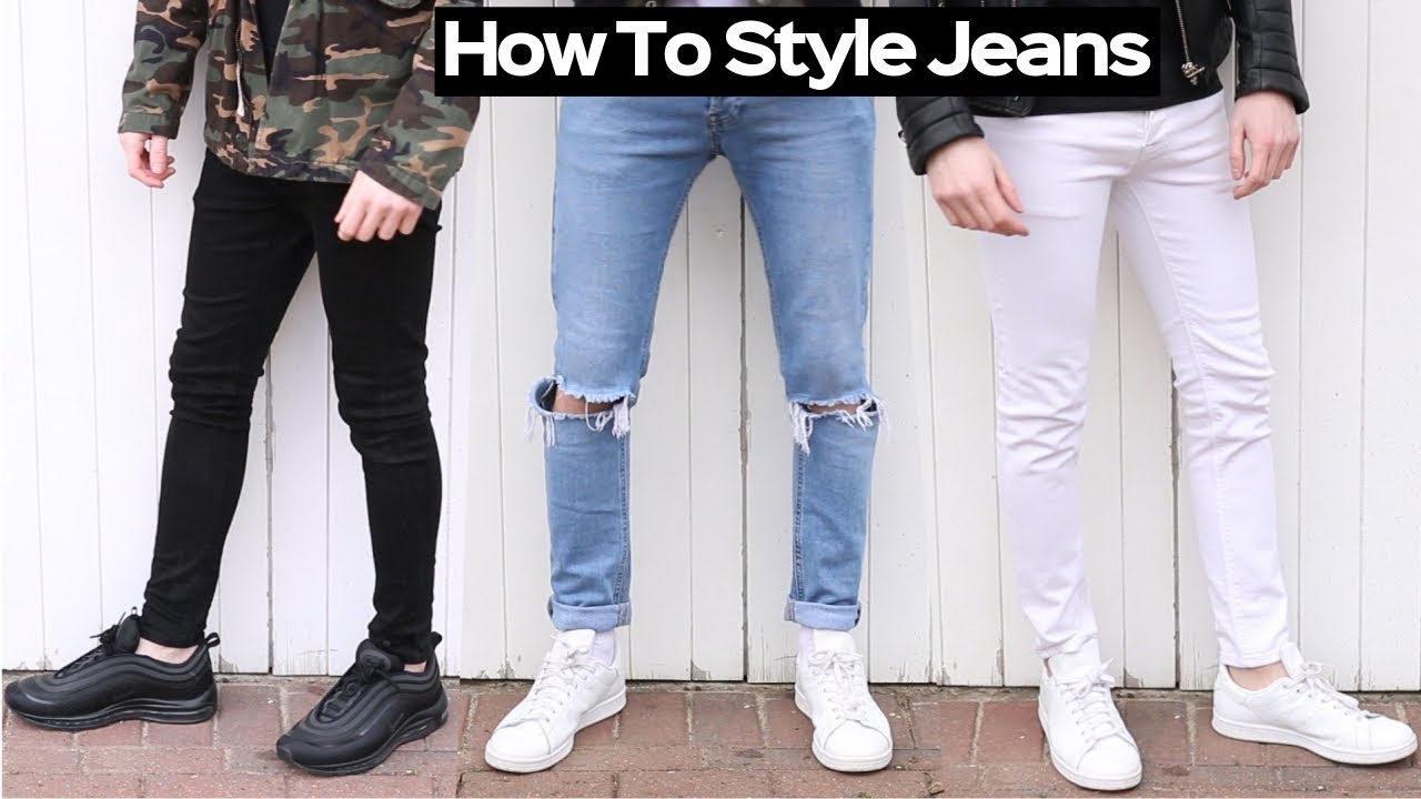 shoes to wear with ripped jeans mens
