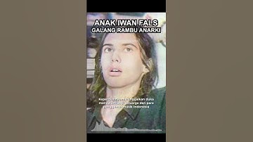 Fakta Galang Rambu Anarki — Anak Iwan Fals yang Namanya Penuh Makna