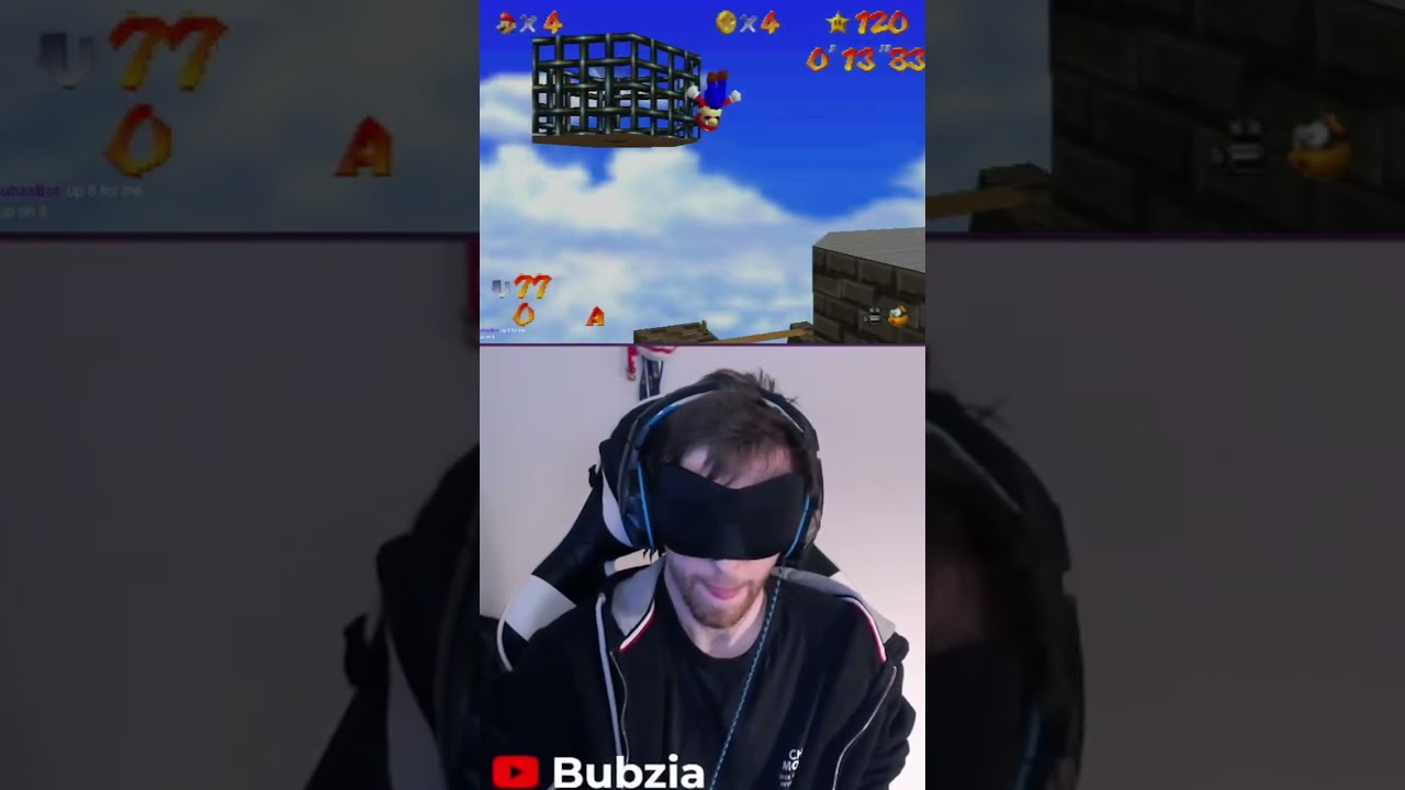 Bubzia does carpetless blindfolded [SM64] : r/speedrun