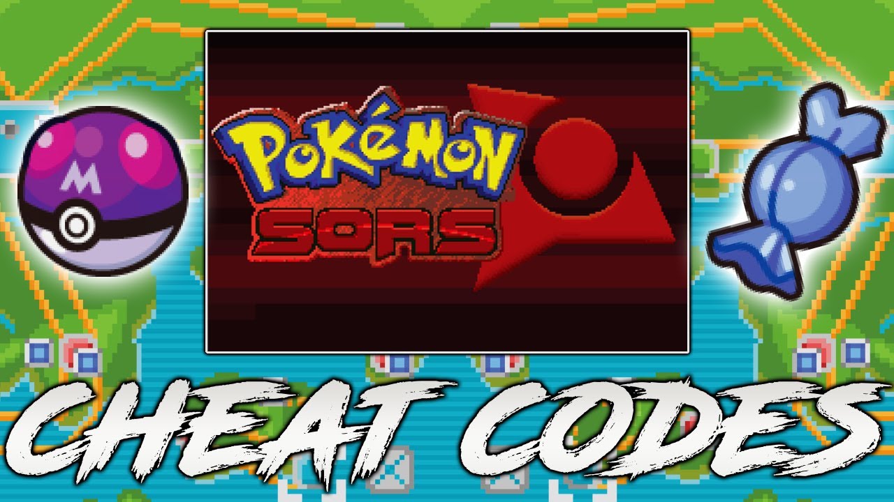 Pokemon SORS Cheats GBA ROM 